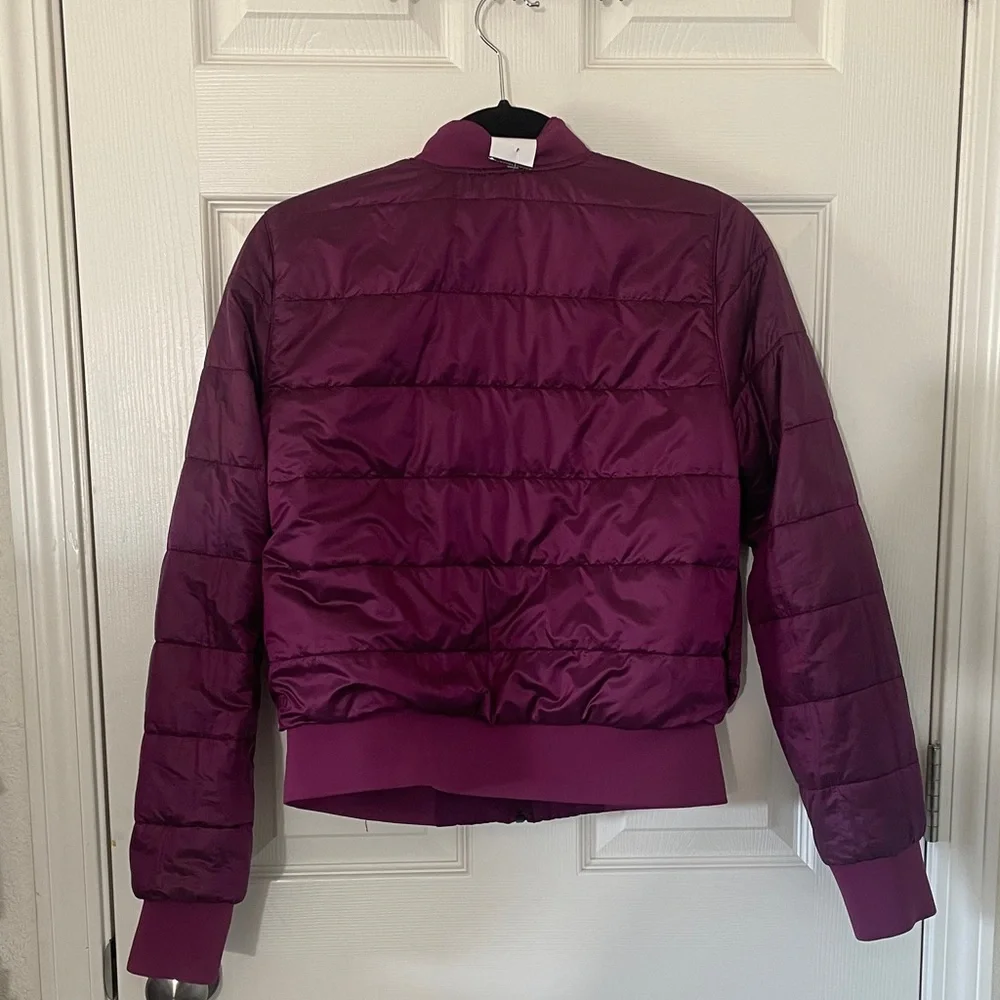 Lululemon Non-Stop Bomber Reversible Marvel 6 Small Colorful Bomber Jacket
